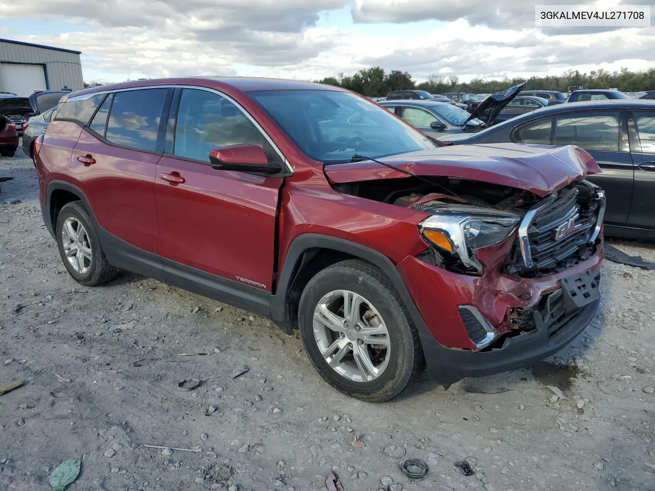 2018 GMC Terrain Sle VIN: 3GKALMEV4JL271708 Lot: 76282924