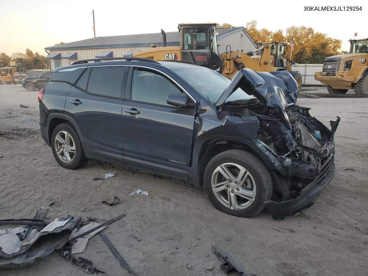 2018 GMC Terrain Sle VIN: 3GKALMEX3JL129254 Lot: 76314254