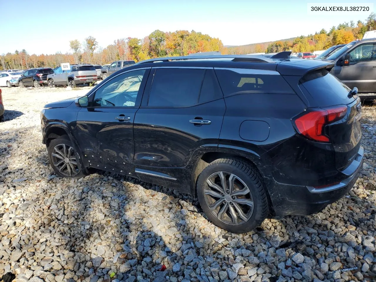 2018 GMC Terrain Denali VIN: 3GKALXEX8JL382720 Lot: 76571104