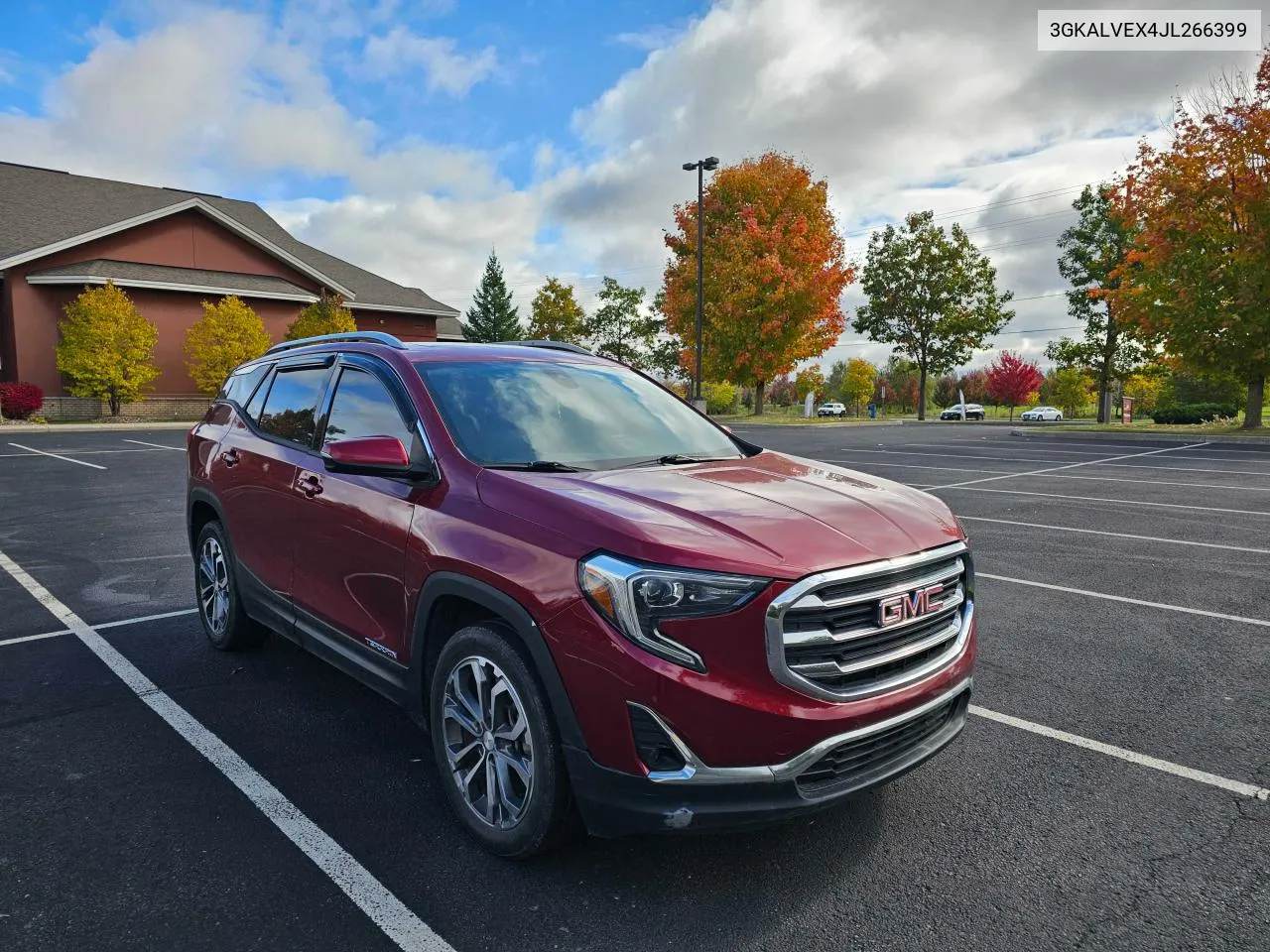 2018 GMC Terrain Slt VIN: 3GKALVEX4JL266399 Lot: 76635964