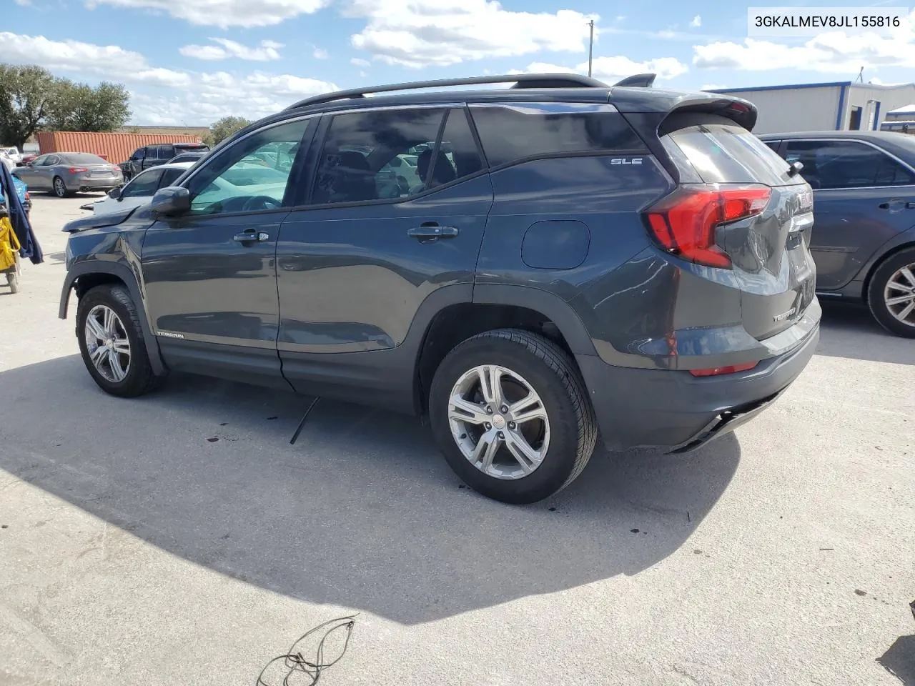 2018 GMC Terrain Sle VIN: 3GKALMEV8JL155816 Lot: 76719134