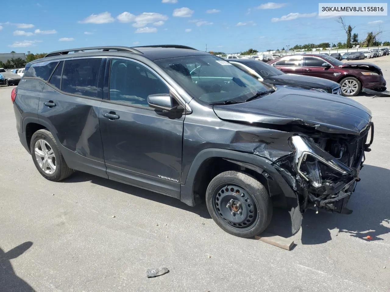 2018 GMC Terrain Sle VIN: 3GKALMEV8JL155816 Lot: 76719134