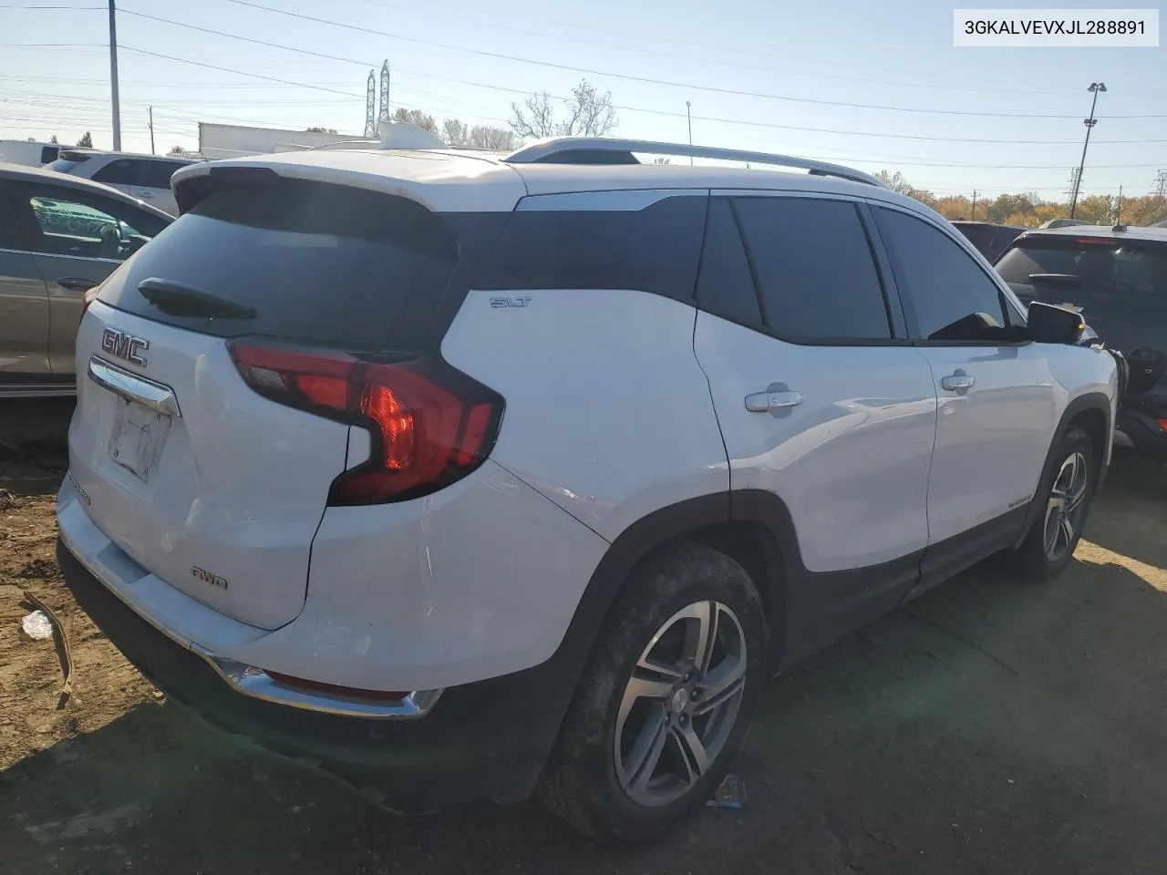 3GKALVEVXJL288891 2018 GMC Terrain Slt