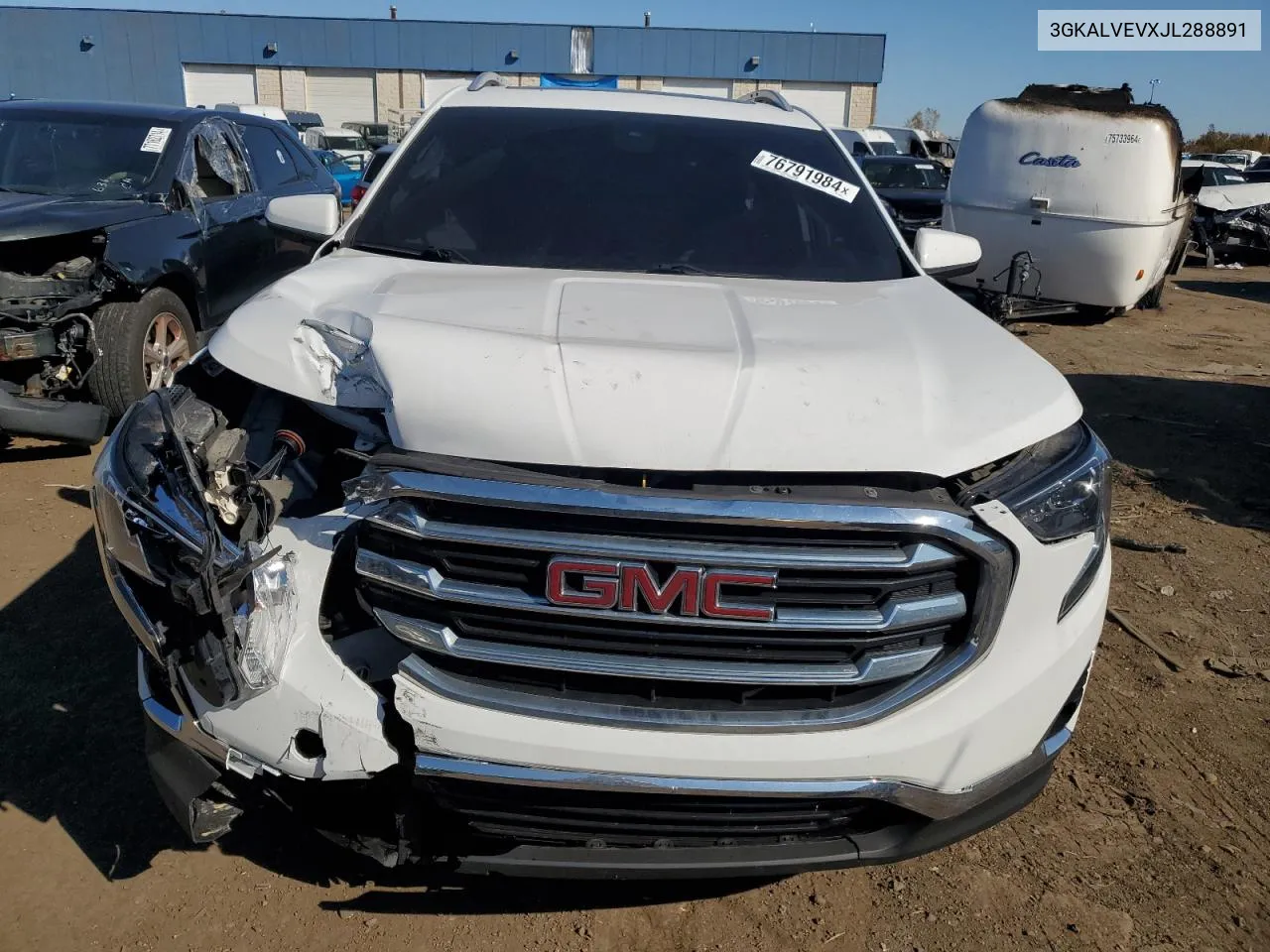 3GKALVEVXJL288891 2018 GMC Terrain Slt