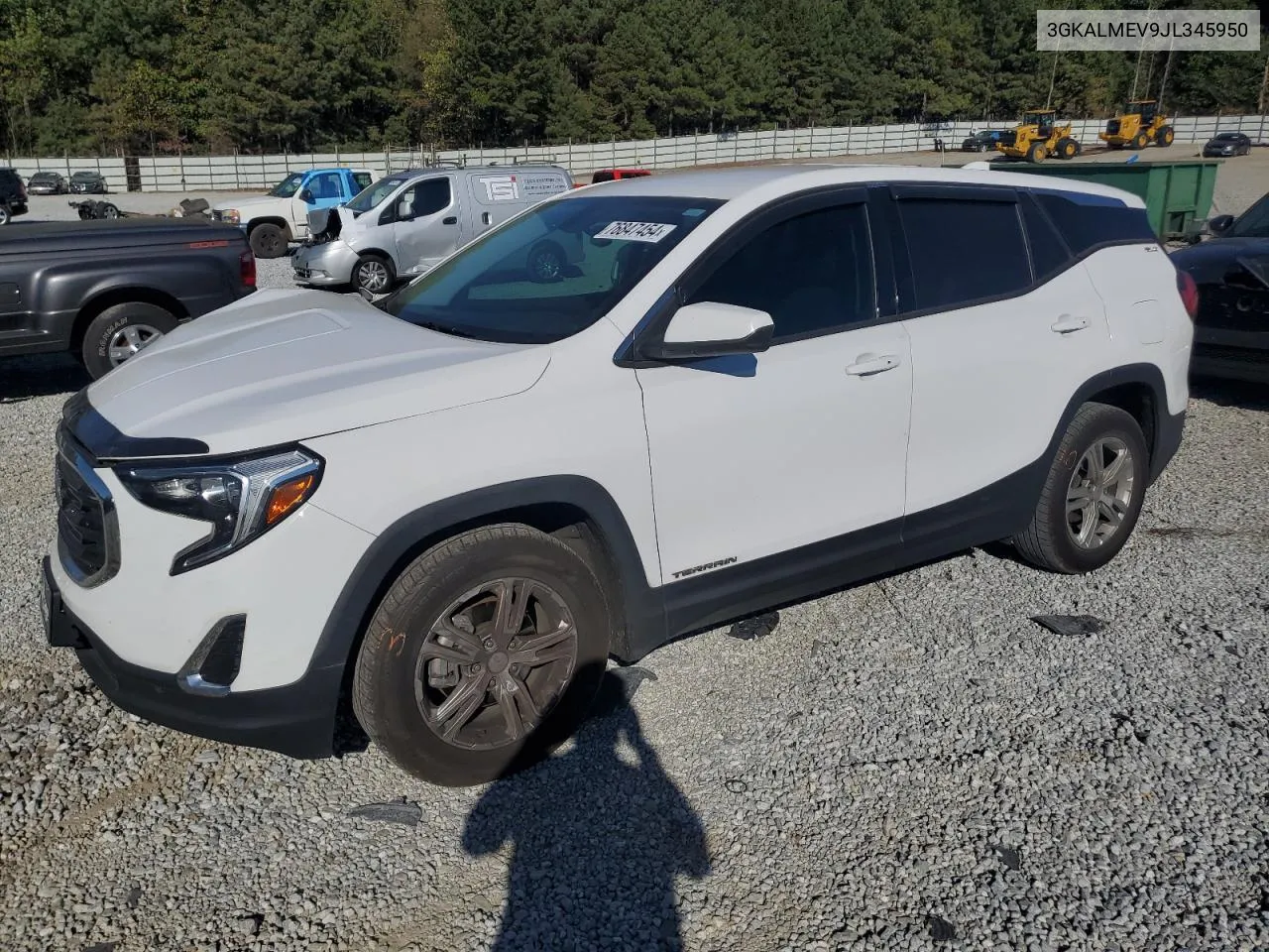 3GKALMEV9JL345950 2018 GMC Terrain Sle