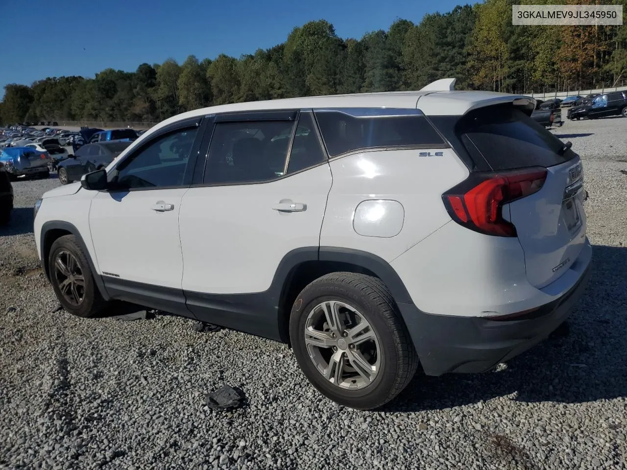 3GKALMEV9JL345950 2018 GMC Terrain Sle