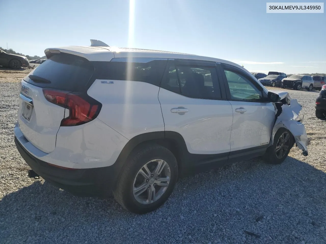 2018 GMC Terrain Sle VIN: 3GKALMEV9JL345950 Lot: 76847454