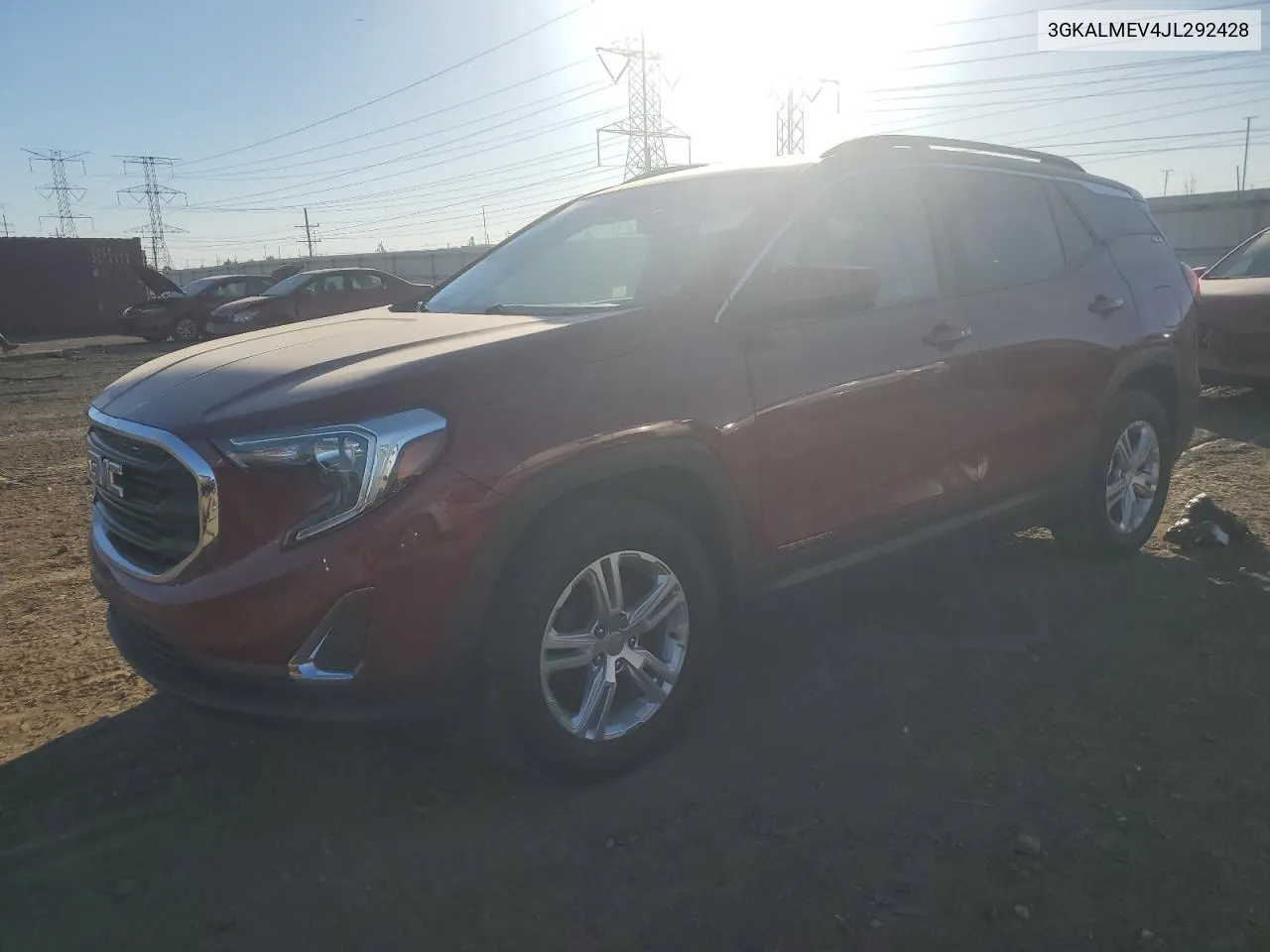 2018 GMC Terrain Sle VIN: 3GKALMEV4JL292428 Lot: 76874994