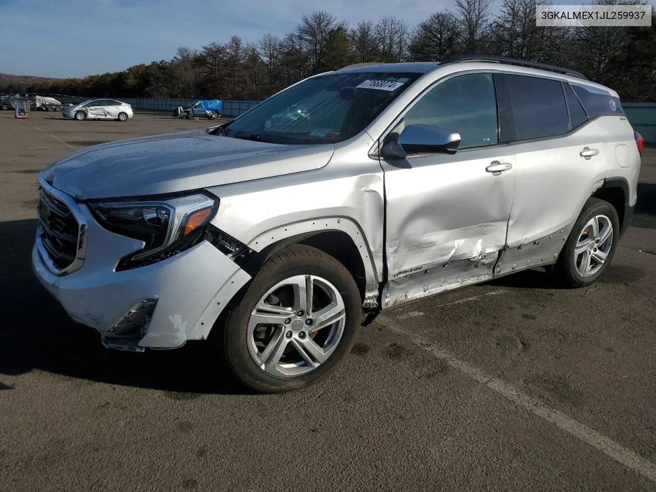 2018 GMC Terrain Sle VIN: 3GKALMEX1JL259937 Lot: 77668074