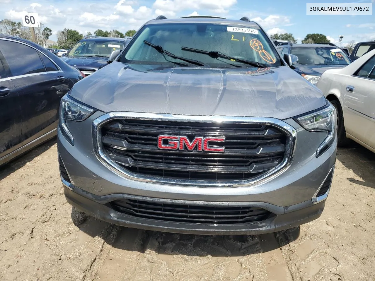 2018 GMC Terrain Sle VIN: 3GKALMEV9JL179672 Lot: 77713674