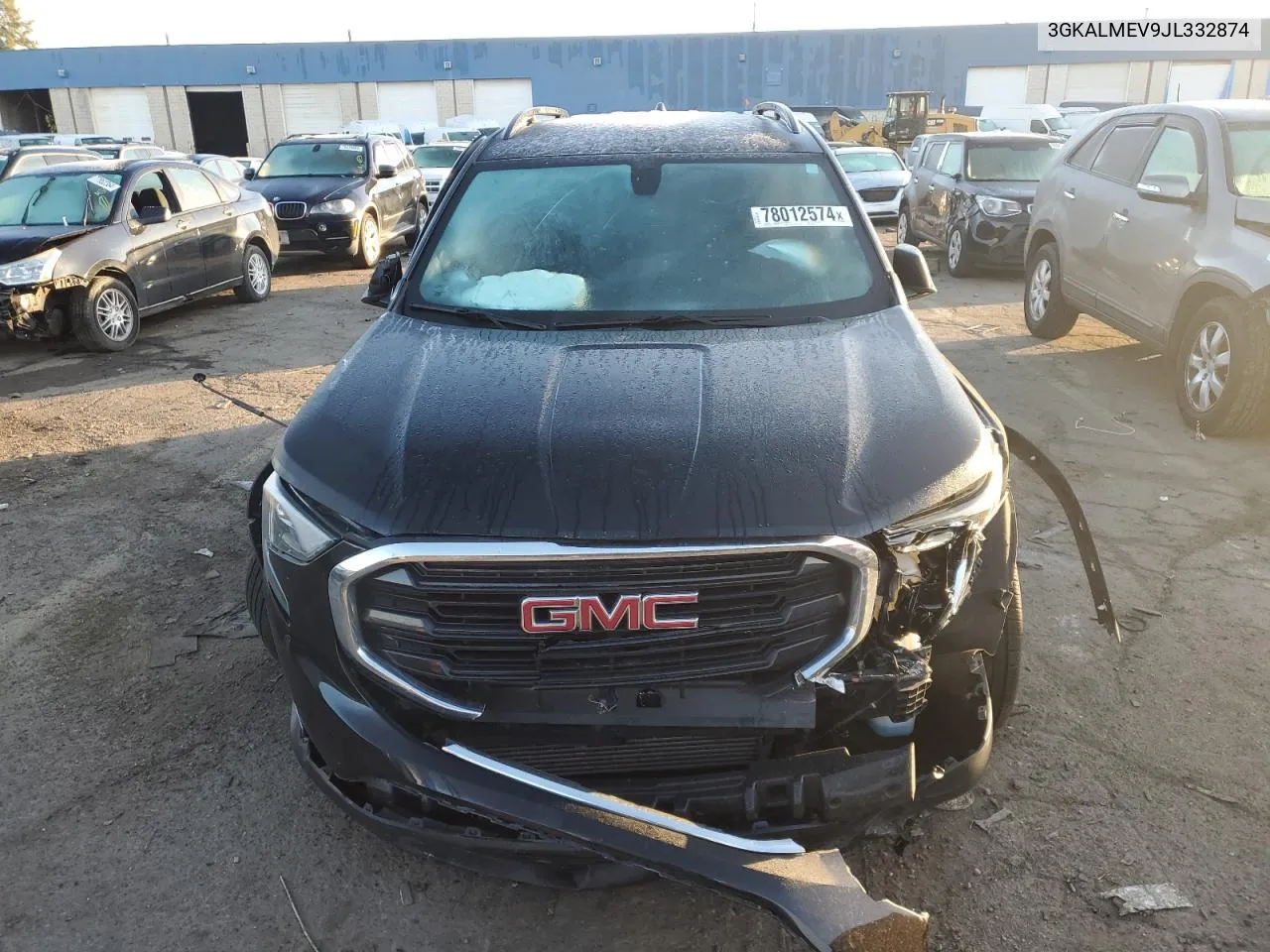 2018 GMC Terrain Sle VIN: 3GKALMEV9JL332874 Lot: 78012574