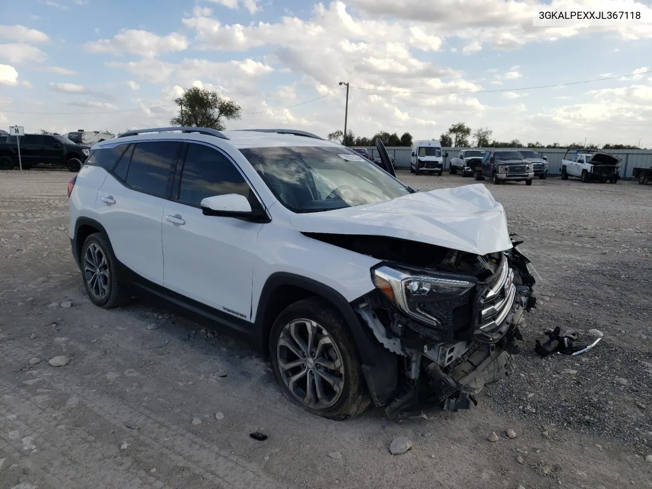 2018 GMC Terrain Slt VIN: 3GKALPEXXJL367118 Lot: 78025354