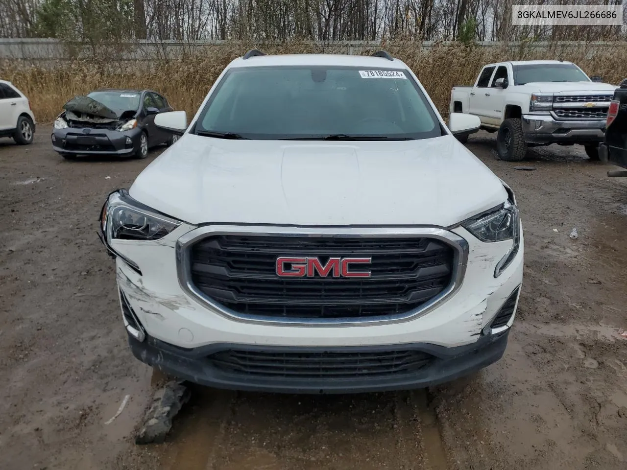 2018 GMC Terrain Sle VIN: 3GKALMEV6JL266686 Lot: 78185524