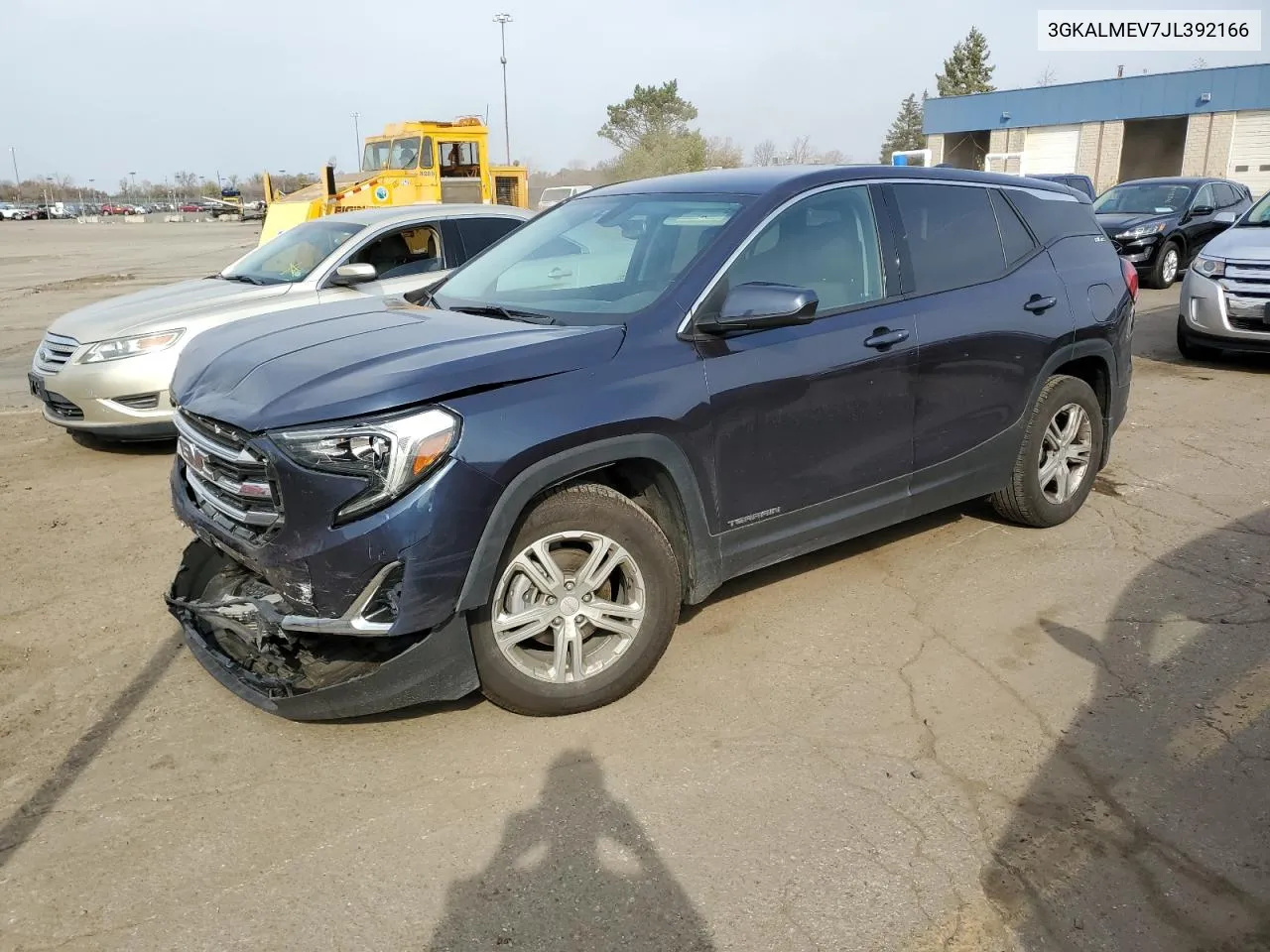 2018 GMC Terrain Sle VIN: 3GKALMEV7JL392166 Lot: 78347544