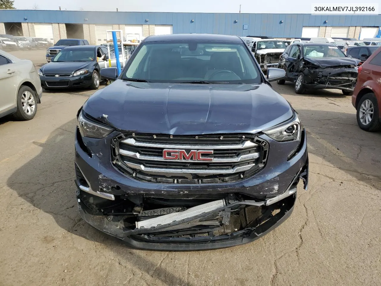 2018 GMC Terrain Sle VIN: 3GKALMEV7JL392166 Lot: 78347544