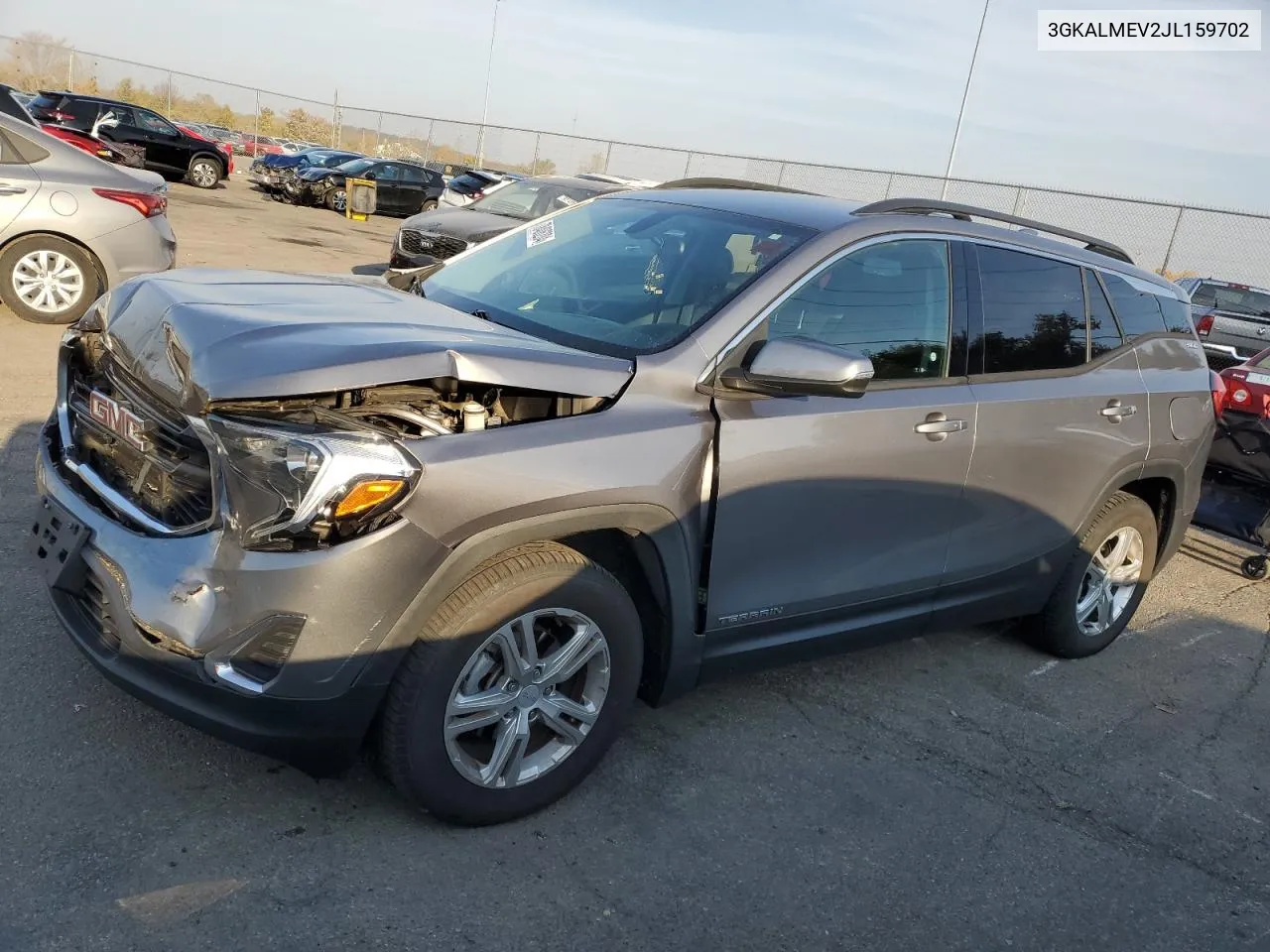 2018 GMC Terrain Sle VIN: 3GKALMEV2JL159702 Lot: 78406284