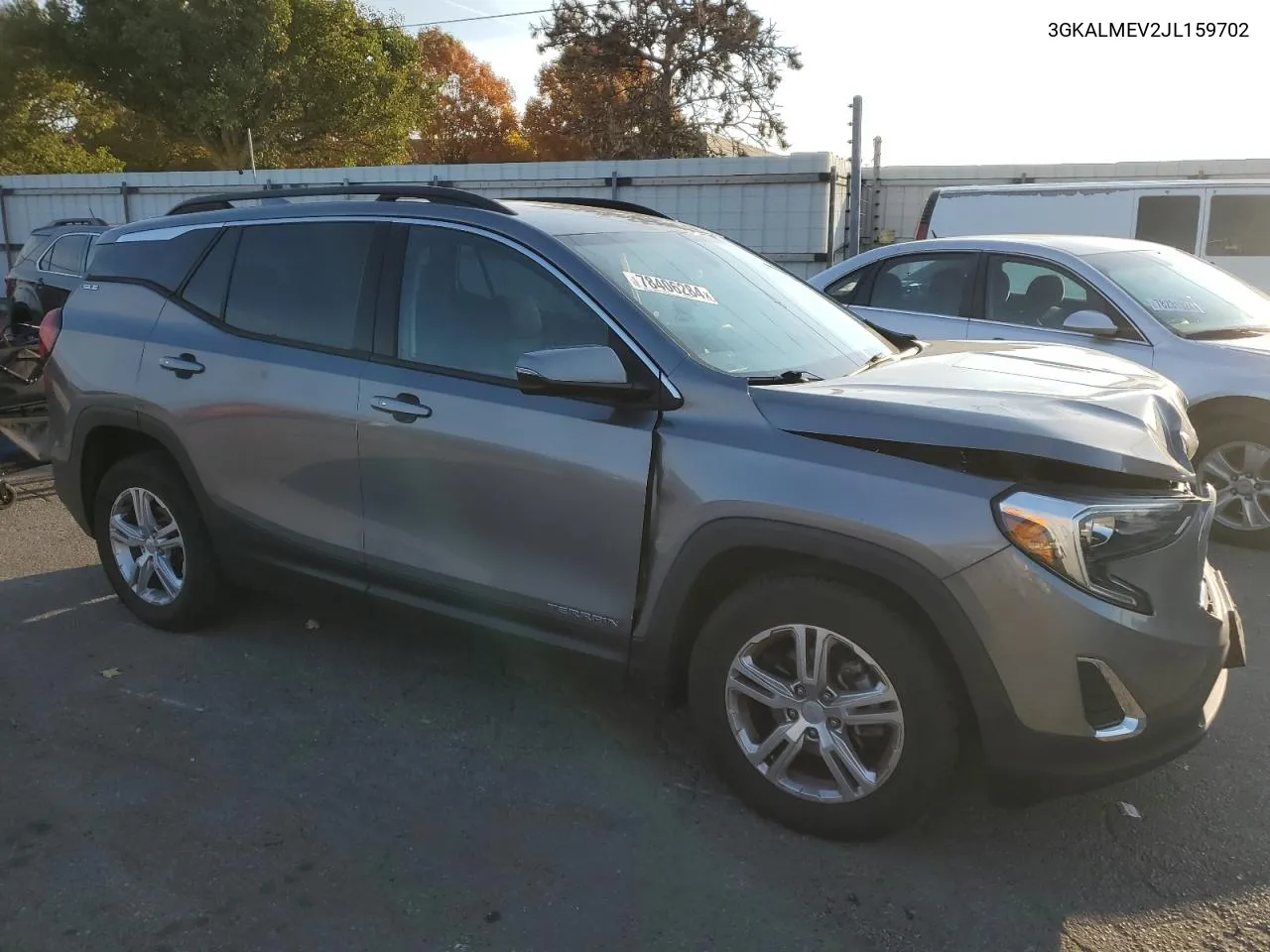 2018 GMC Terrain Sle VIN: 3GKALMEV2JL159702 Lot: 78406284