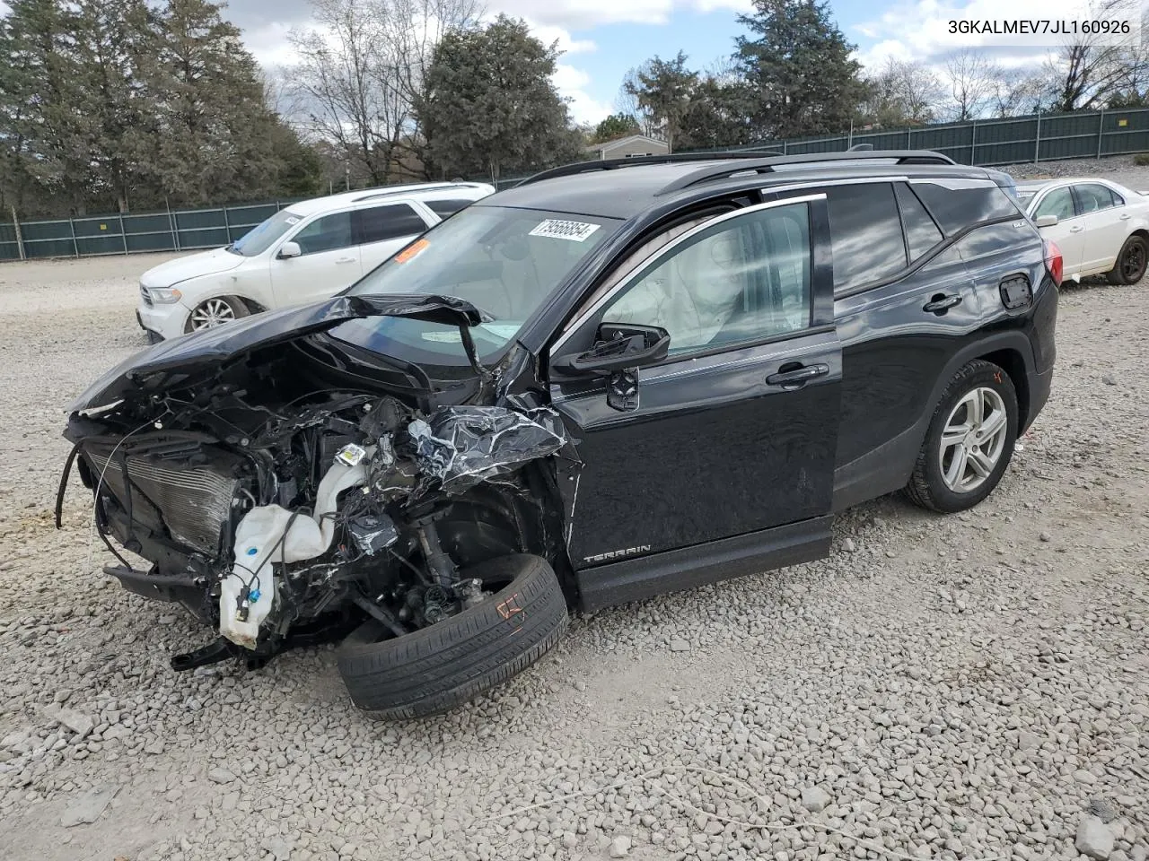 2018 GMC Terrain Sle VIN: 3GKALMEV7JL160926 Lot: 79566854