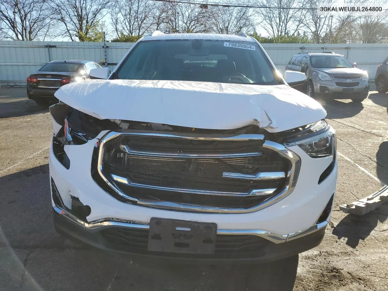 2018 GMC Terrain Slt VIN: 3GKALWEU8JL264800 Lot: 79835954