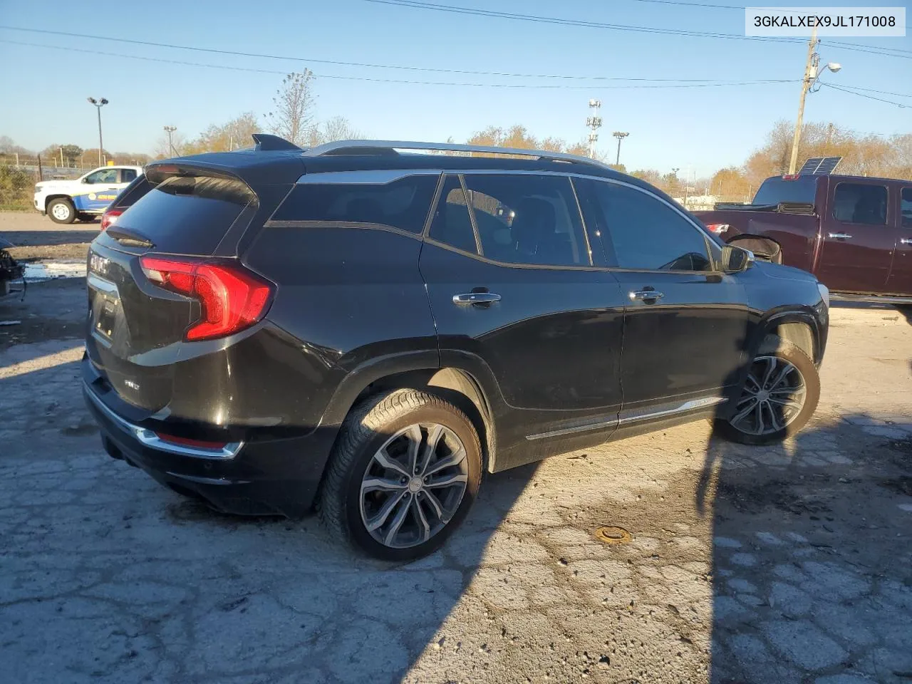 2018 GMC Terrain Denali VIN: 3GKALXEX9JL171008 Lot: 80052614