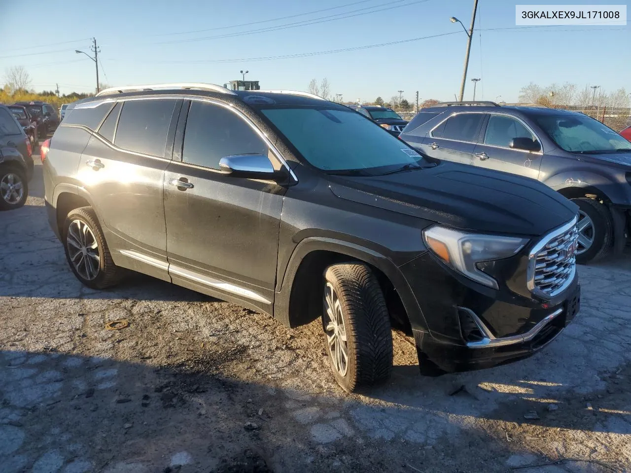 2018 GMC Terrain Denali VIN: 3GKALXEX9JL171008 Lot: 80052614