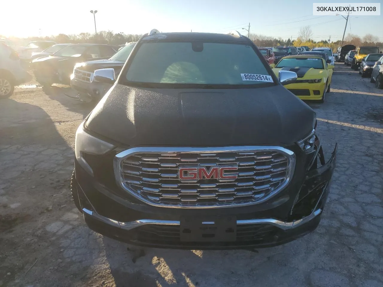 2018 GMC Terrain Denali VIN: 3GKALXEX9JL171008 Lot: 80052614