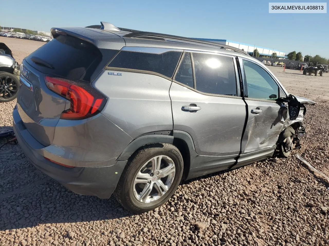 2018 GMC Terrain Sle VIN: 3GKALMEV8JL408813 Lot: 80121924