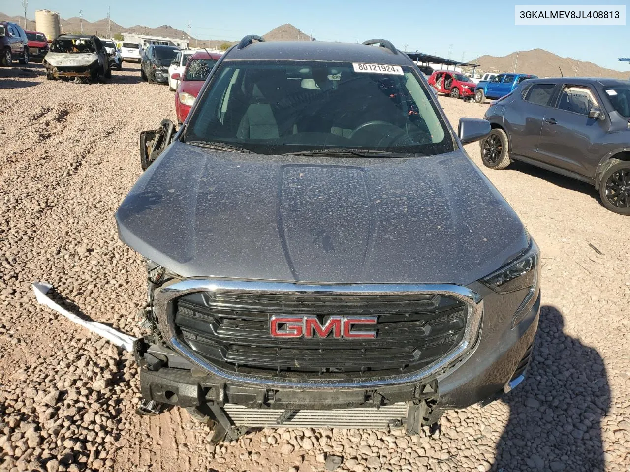 2018 GMC Terrain Sle VIN: 3GKALMEV8JL408813 Lot: 80121924