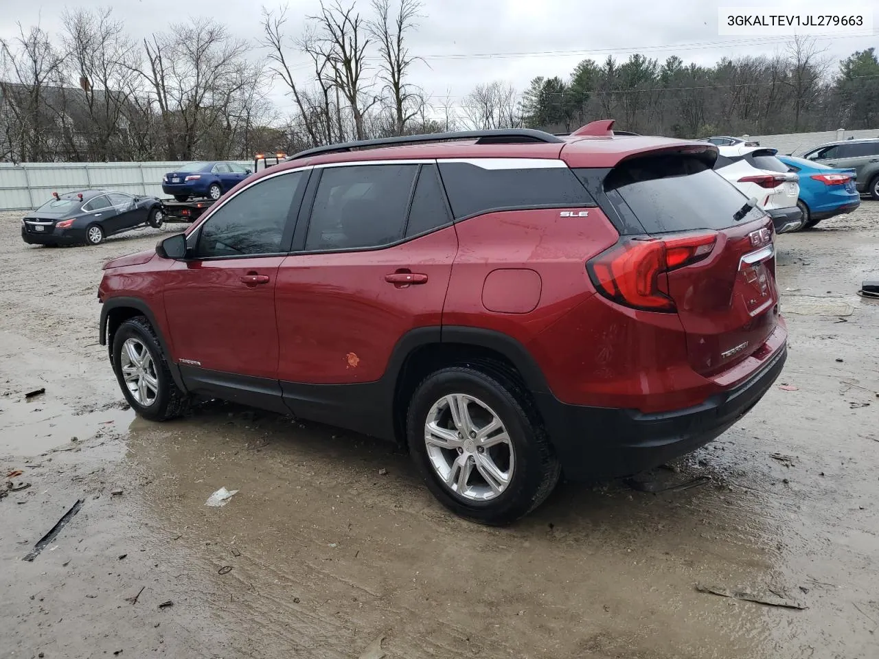 2018 GMC Terrain Sle VIN: 3GKALTEV1JL279663 Lot: 80206504