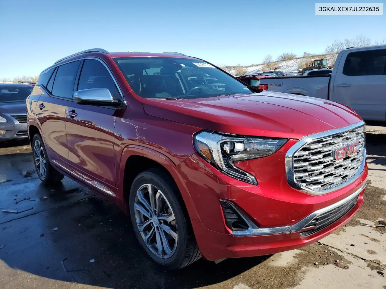 2018 GMC Terrain Denali VIN: 3GKALXEX7JL222635 Lot: 80228704