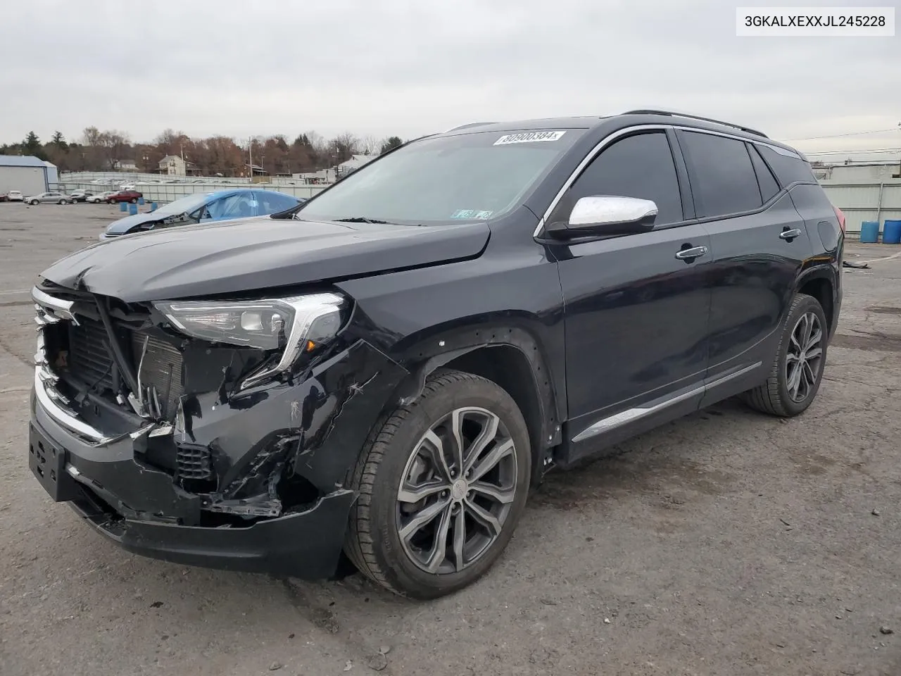 2018 GMC Terrain Denali VIN: 3GKALXEXXJL245228 Lot: 80900384