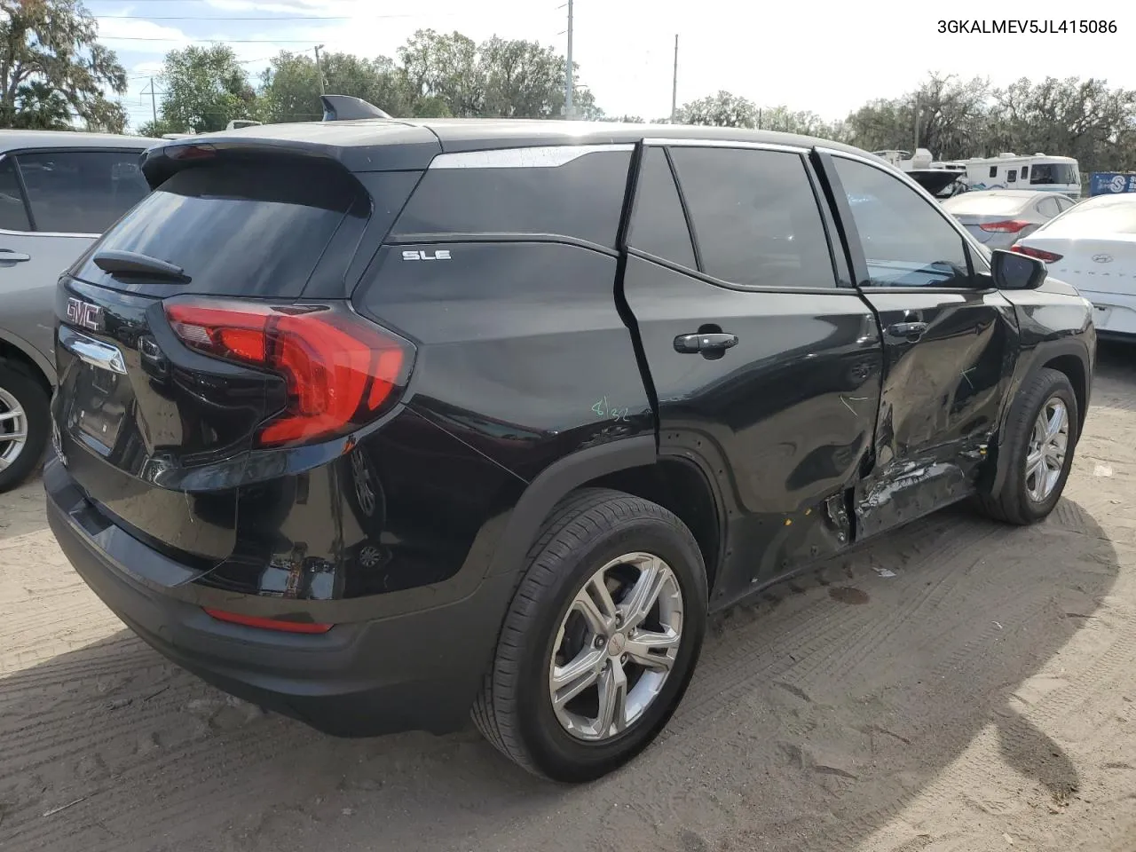 2018 GMC Terrain Sle VIN: 3GKALMEV5JL415086 Lot: 80978954