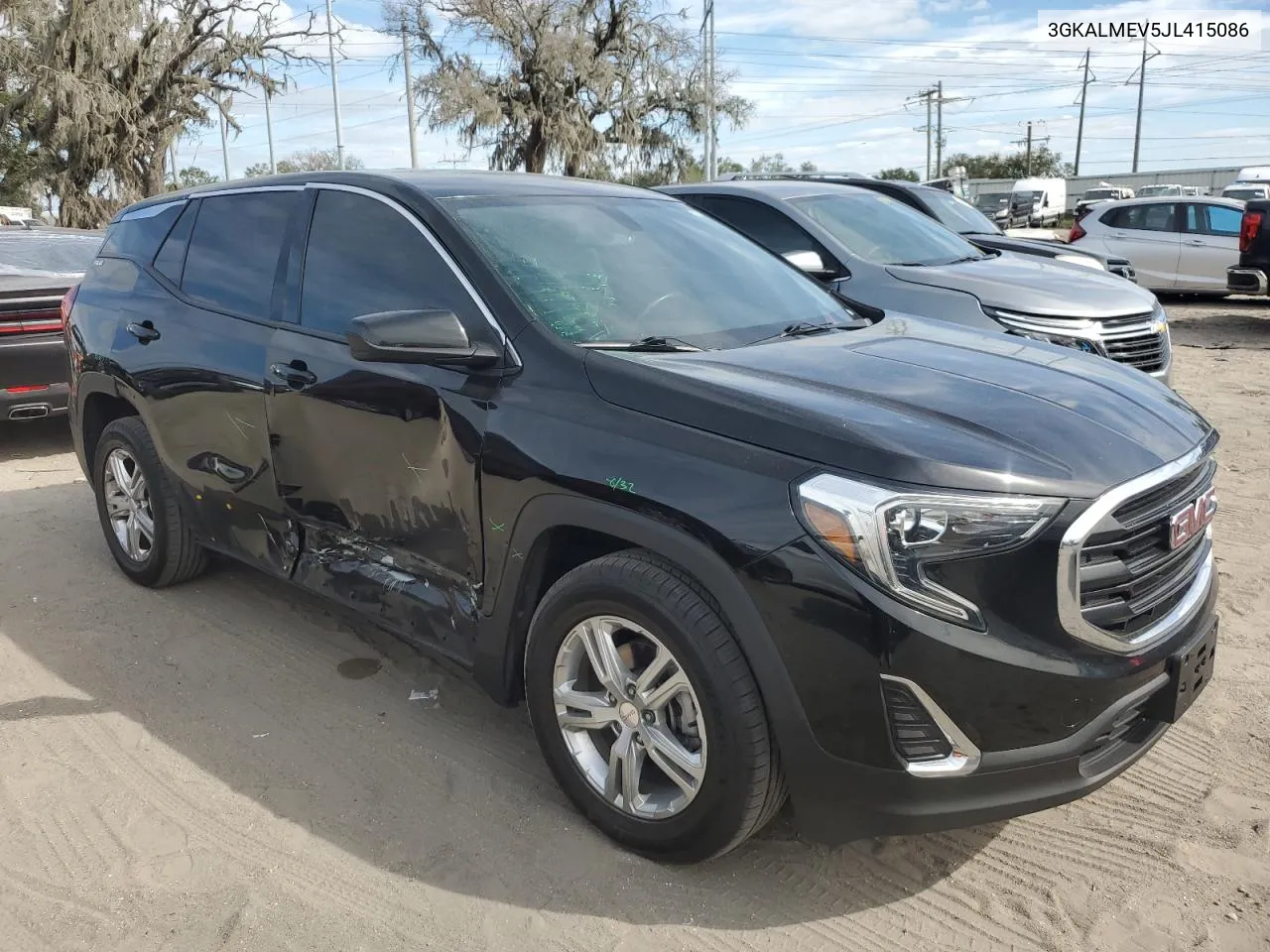 2018 GMC Terrain Sle VIN: 3GKALMEV5JL415086 Lot: 80978954