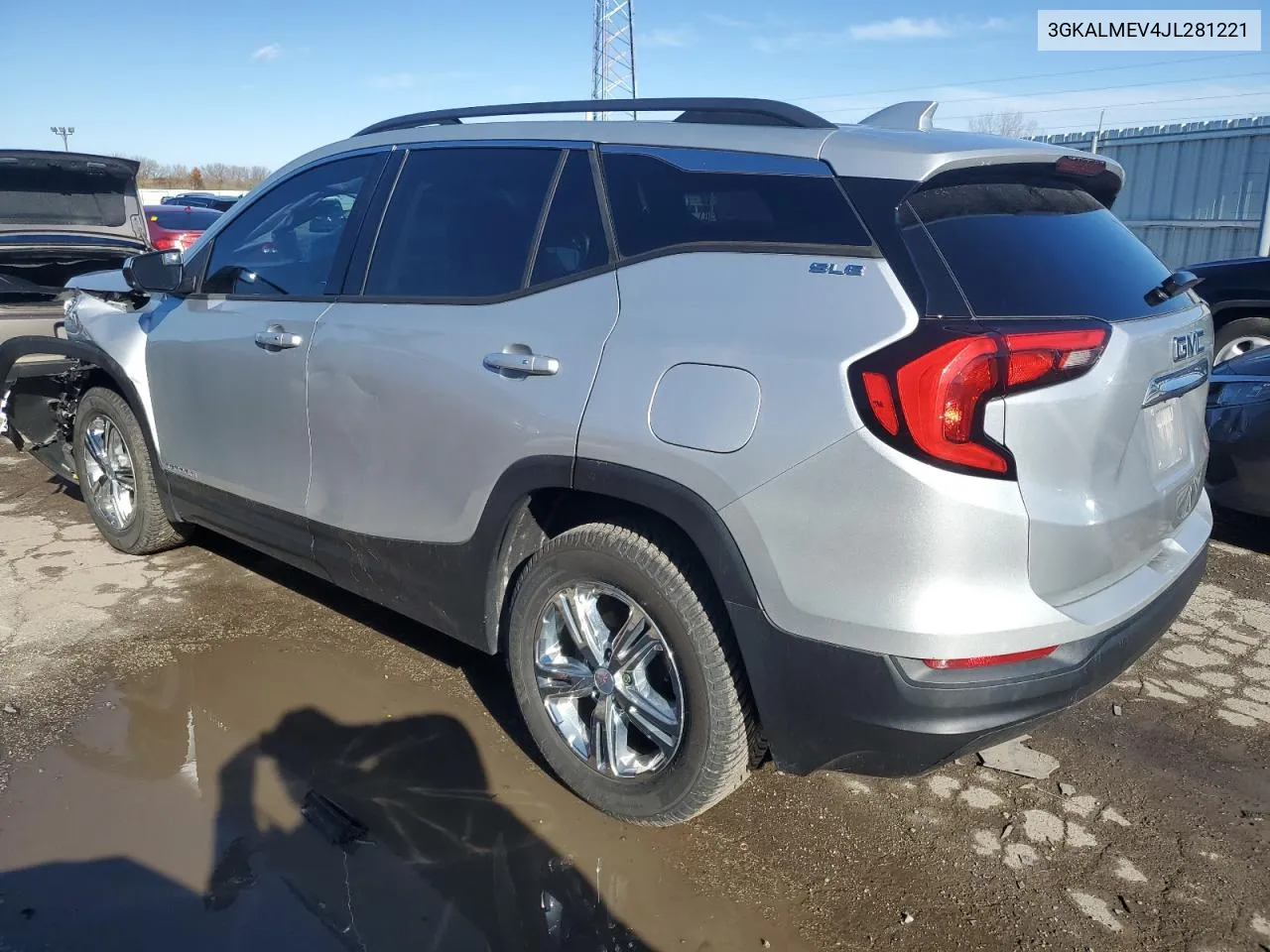 2018 GMC Terrain Sle VIN: 3GKALMEV4JL281221 Lot: 81520894