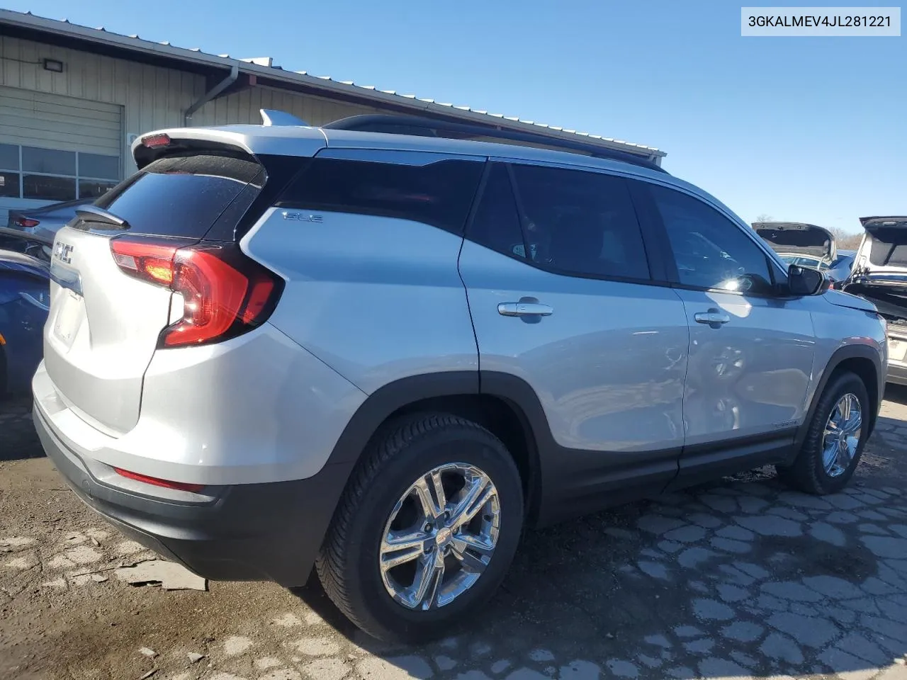 2018 GMC Terrain Sle VIN: 3GKALMEV4JL281221 Lot: 81520894