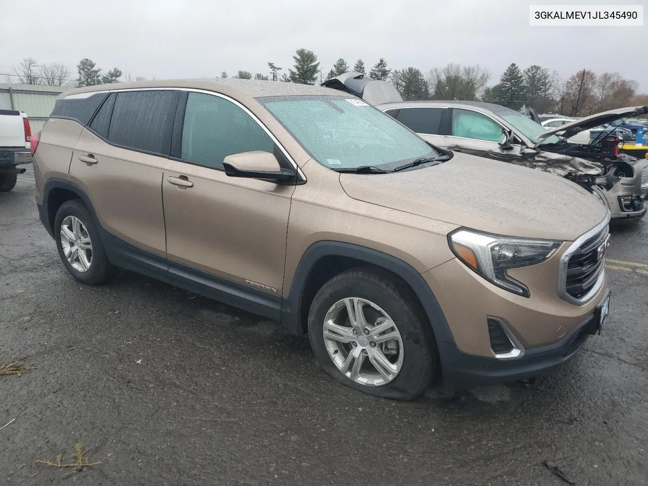 2018 GMC Terrain Sle VIN: 3GKALMEV1JL345490 Lot: 81546354