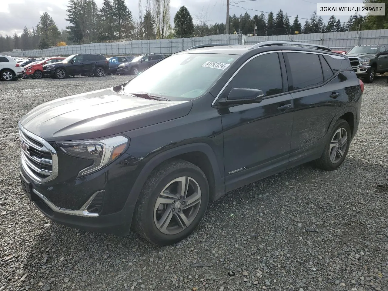 2018 GMC Terrain Slt VIN: 3GKALWEU4JL299687 Lot: 81767224