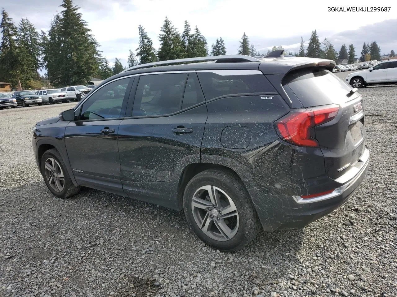 2018 GMC Terrain Slt VIN: 3GKALWEU4JL299687 Lot: 81767224