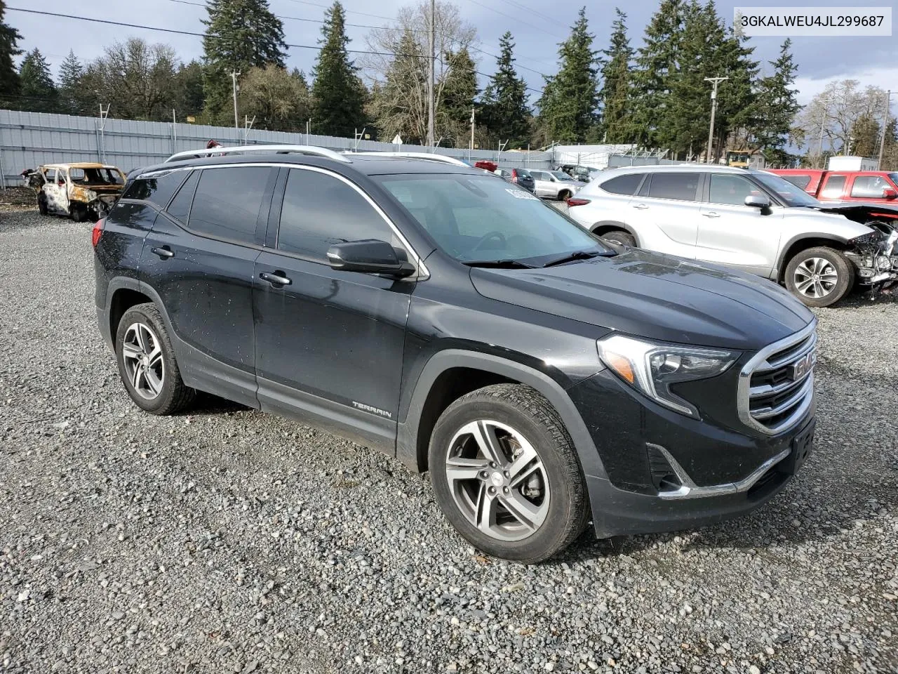 2018 GMC Terrain Slt VIN: 3GKALWEU4JL299687 Lot: 81767224