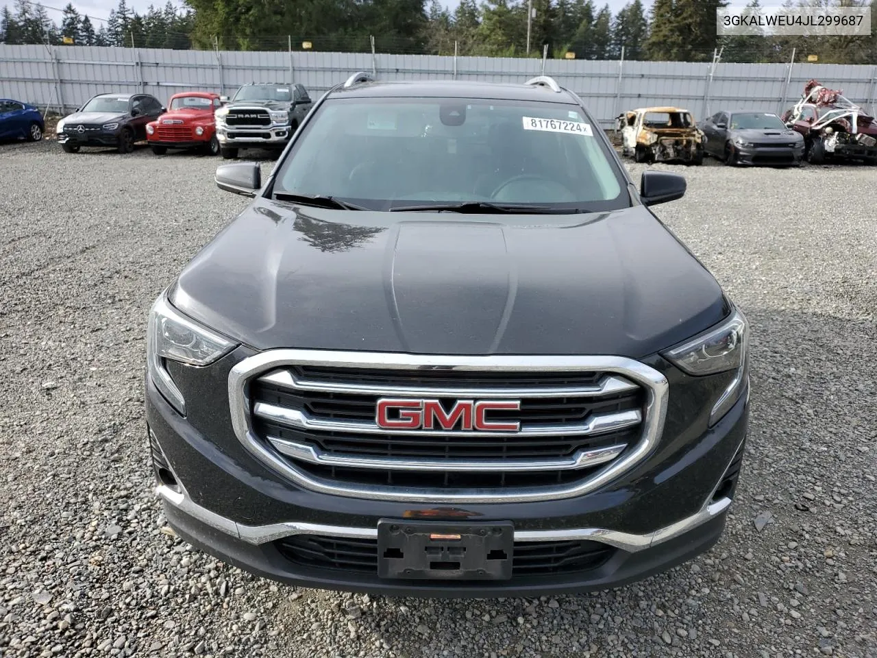 2018 GMC Terrain Slt VIN: 3GKALWEU4JL299687 Lot: 81767224