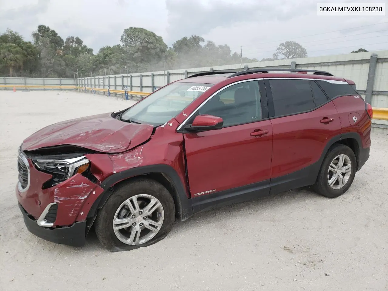 2019 GMC Terrain Sle VIN: 3GKALMEVXKL108238 Lot: 49233714