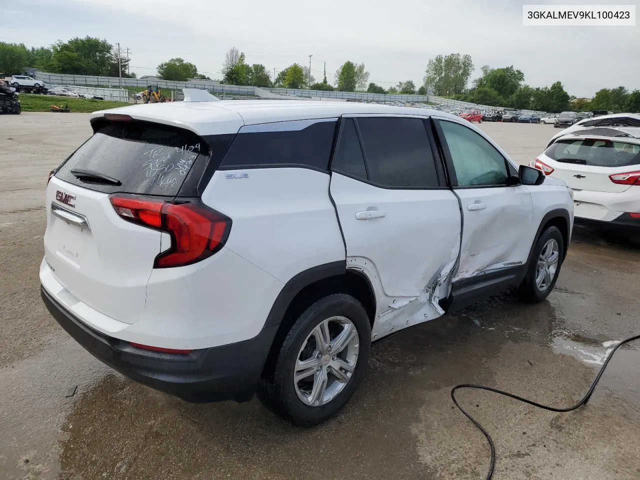 2019 GMC Terrain Sle VIN: 3GKALMEV9KL100423 Lot: 53161914