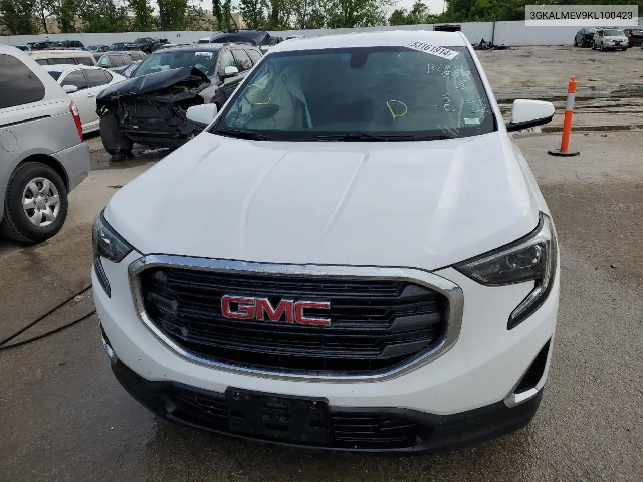 3GKALMEV9KL100423 2019 GMC Terrain Sle