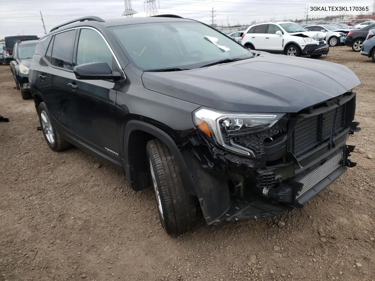 3GKALTEX3KL170365 2019 GMC Terrain Sle