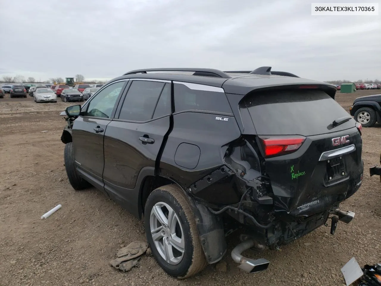 3GKALTEX3KL170365 2019 GMC Terrain Sle