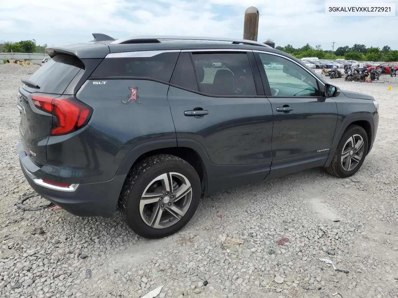 2019 GMC Terrain Slt VIN: 3GKALVEVXKL272921 Lot: 55350454