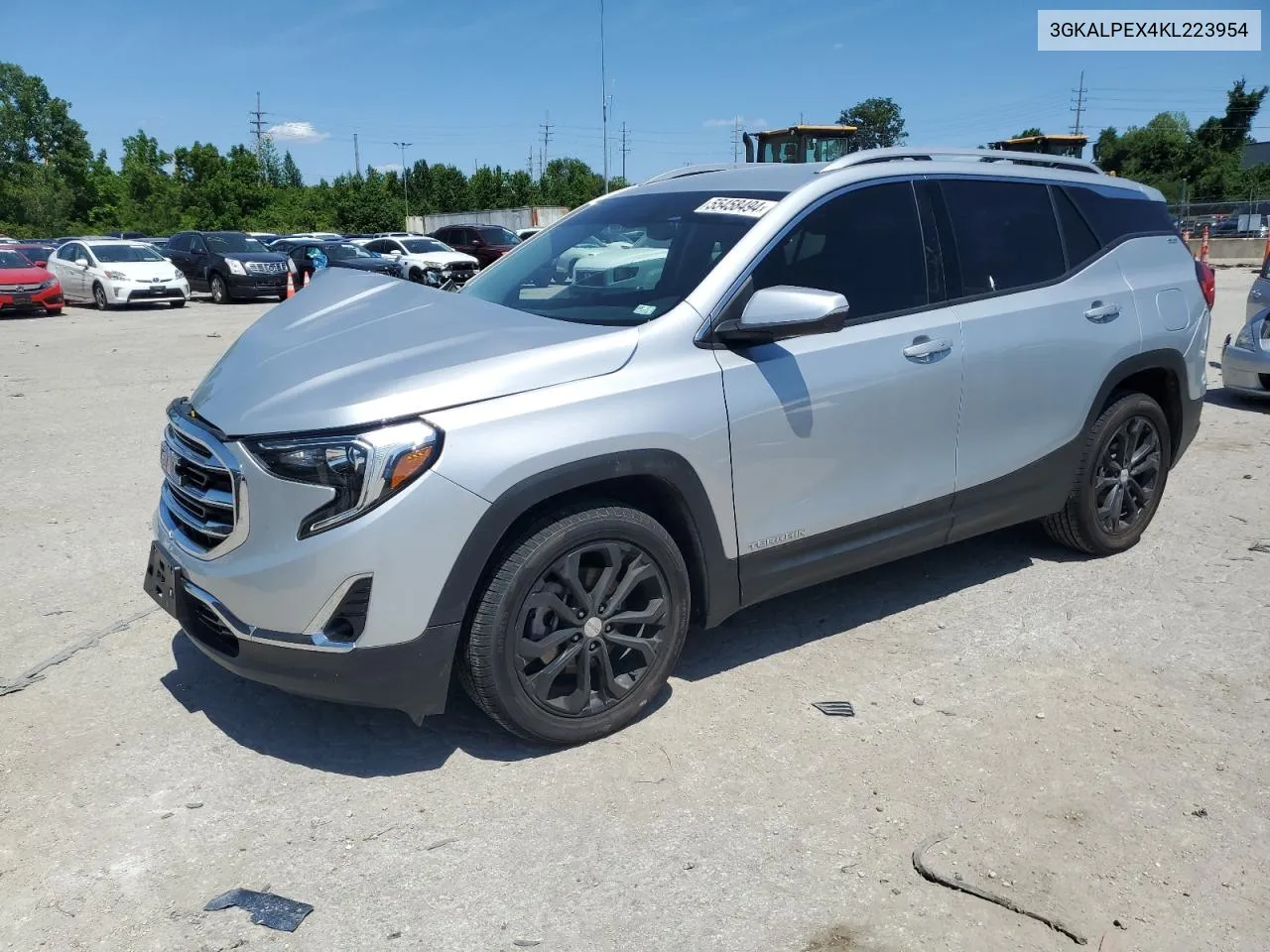 2019 GMC Terrain Slt VIN: 3GKALPEX4KL223954 Lot: 55458494