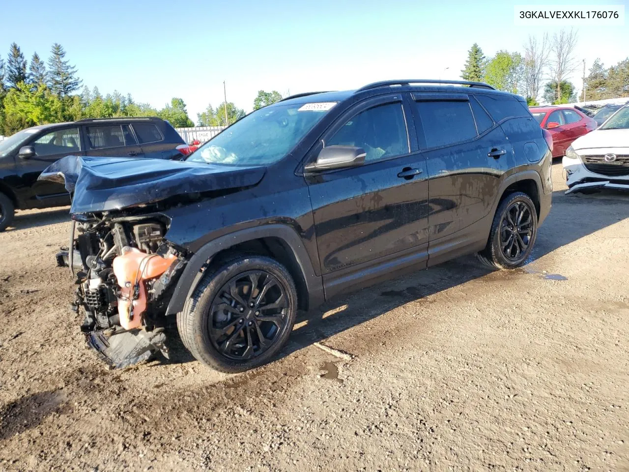 2019 GMC Terrain Slt VIN: 3GKALVEXXKL176076 Lot: 56395604