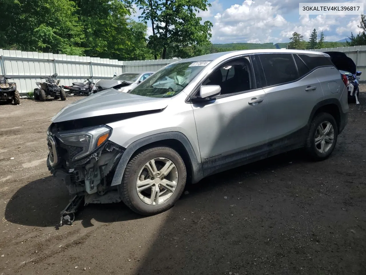 2019 GMC Terrain Sle VIN: 3GKALTEV4KL396817 Lot: 57173074