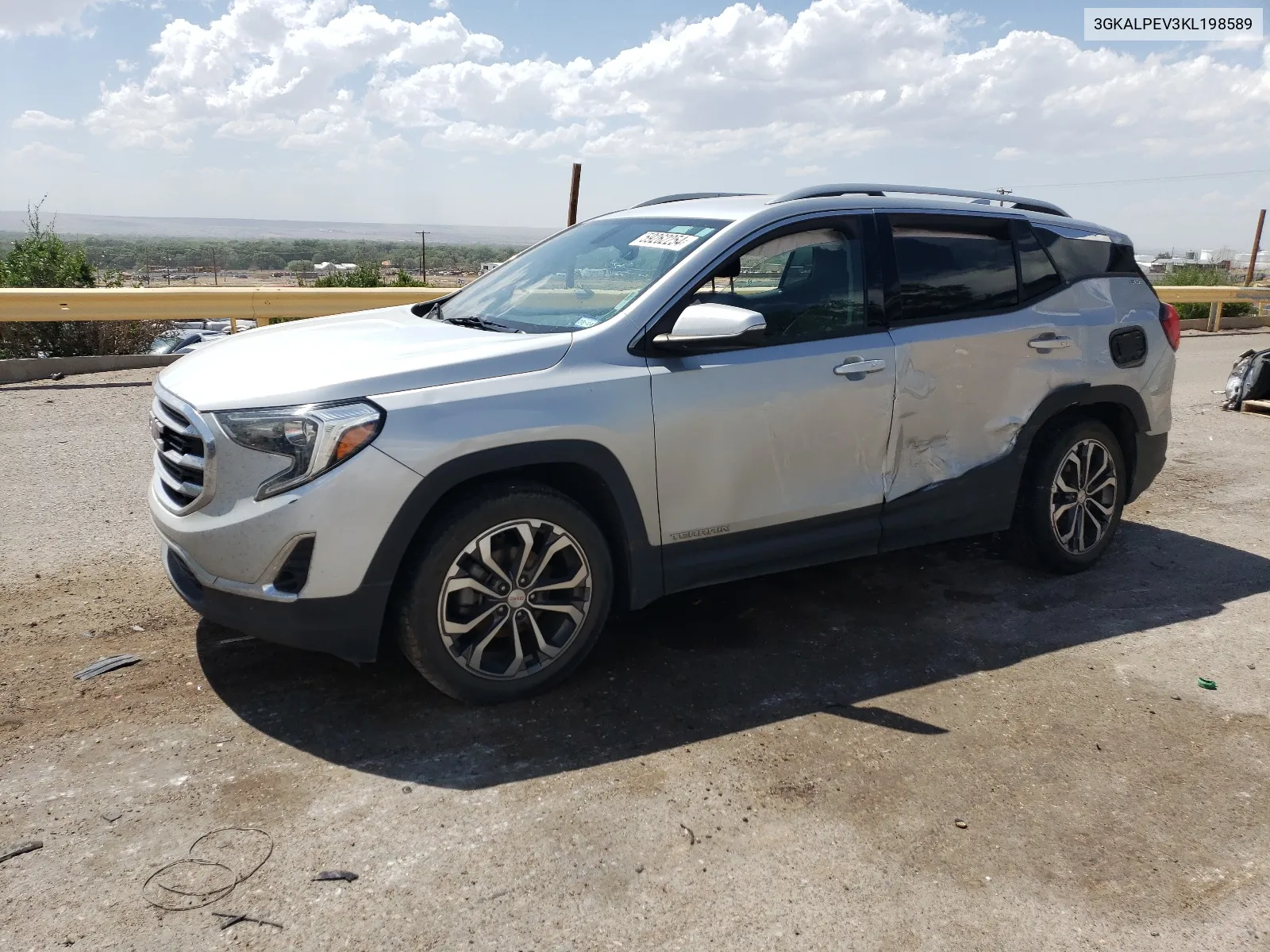 2019 GMC Terrain Slt VIN: 3GKALPEV3KL198589 Lot: 59262254